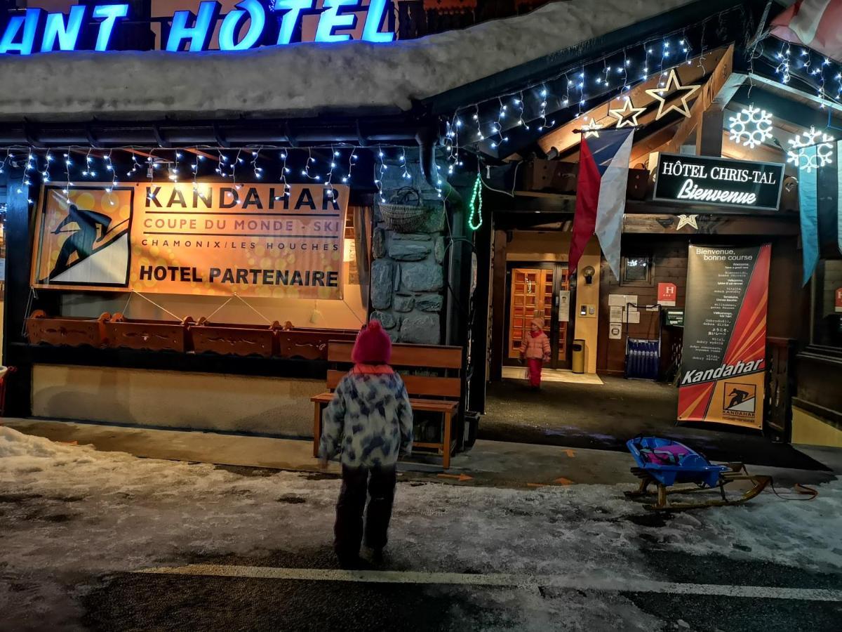 Chris-Tal Hotel Les Houches Bagian luar foto