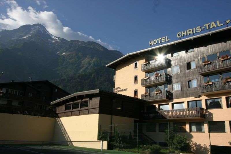 Chris-Tal Hotel Les Houches Bagian luar foto