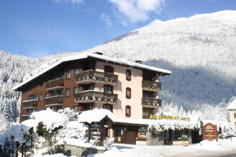 Chris-Tal Hotel Les Houches Bagian luar foto