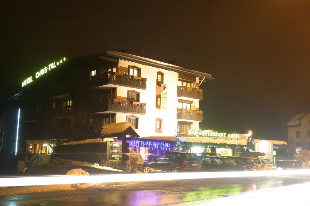 Chris-Tal Hotel Les Houches Bagian luar foto
